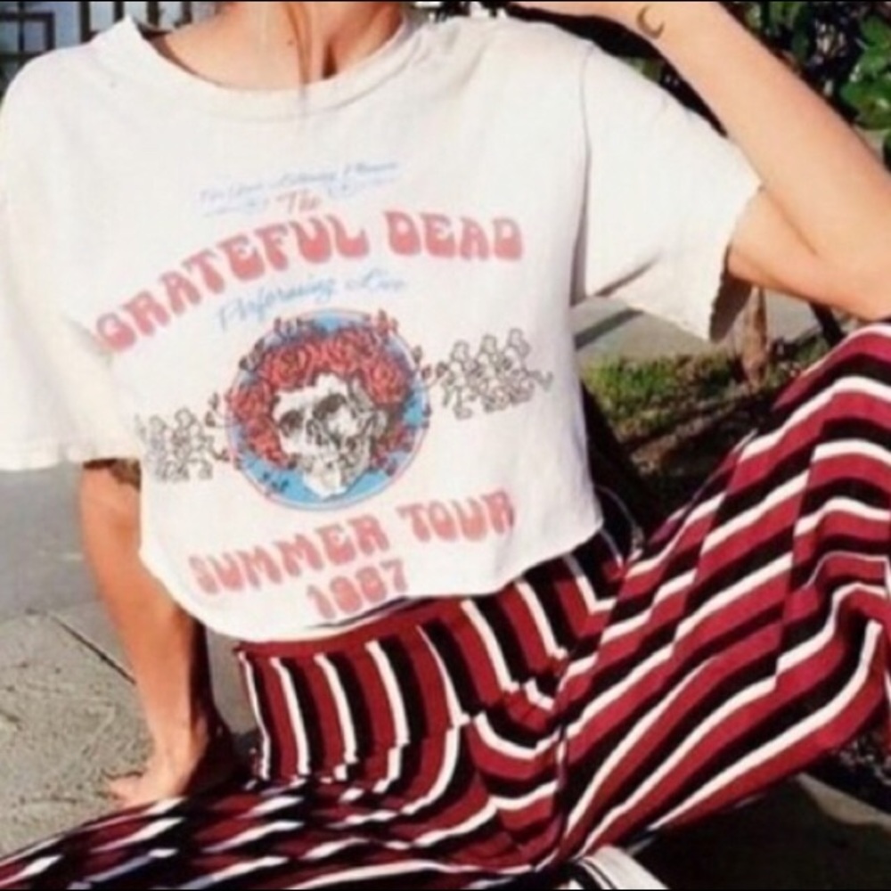 Brandy Melville Grateful Dead oversized tee
